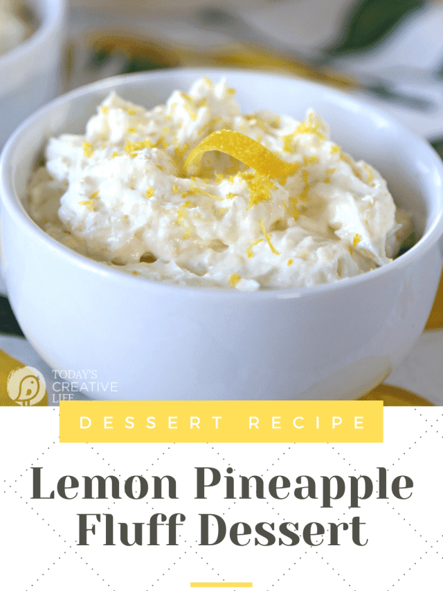 Recipe Pineapple Fluff Today's Creative Life