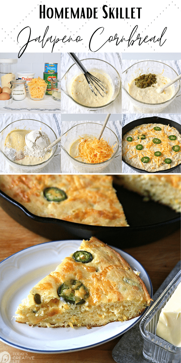 Photo collage for Jalapeno Cornbread recipe