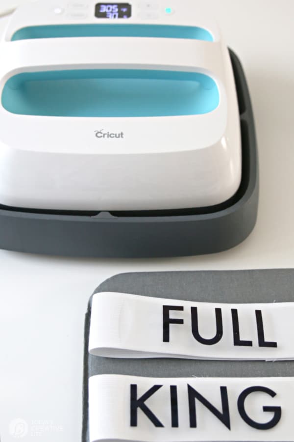 Cricut EasyPress for ironing project