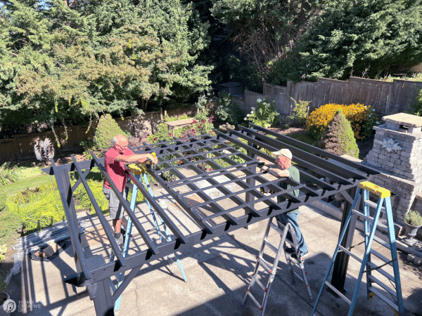 Building a pergola from pergola kits