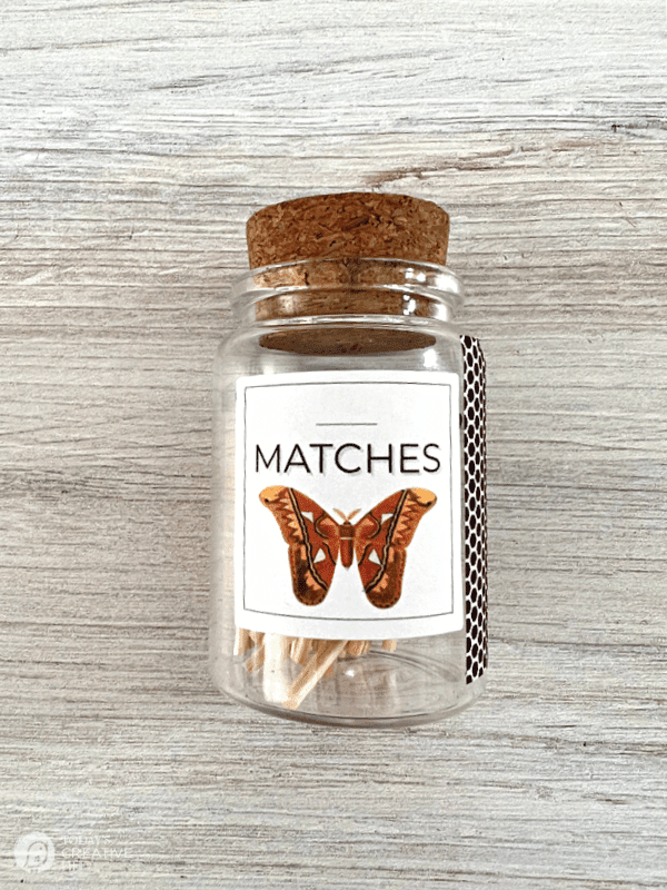 2 pack Matches Decorative, Long Matches for Candle Matchsticks