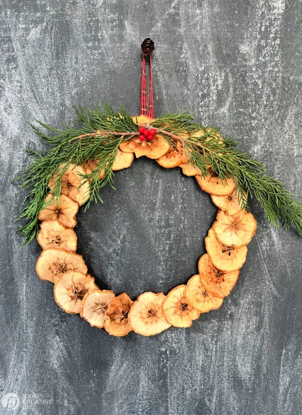 Dried Apple Wreath - Today's Creative Life