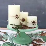 Decorating with Candles for Christmas