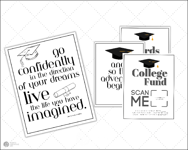 Graduation Party Ideas for inspirational quotes