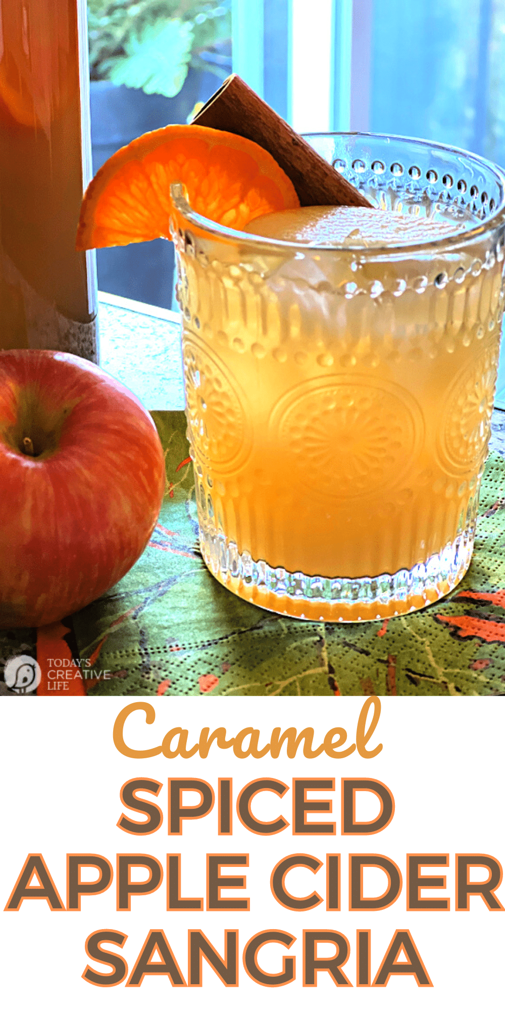 Caramel Apple Red Sangria Recipe