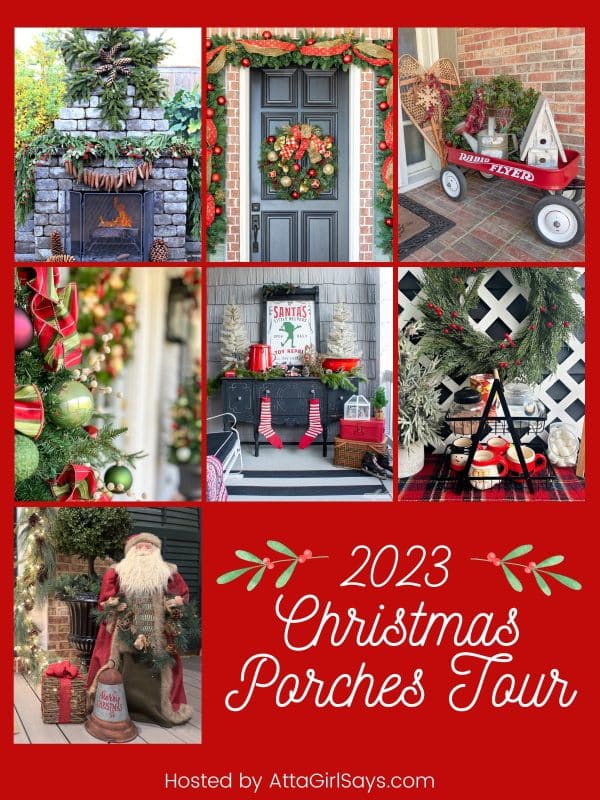 Collage for Christmas Porch ideas
