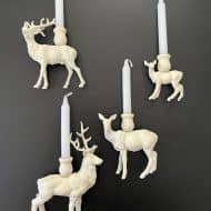 DIY Reindeer Candle Holders