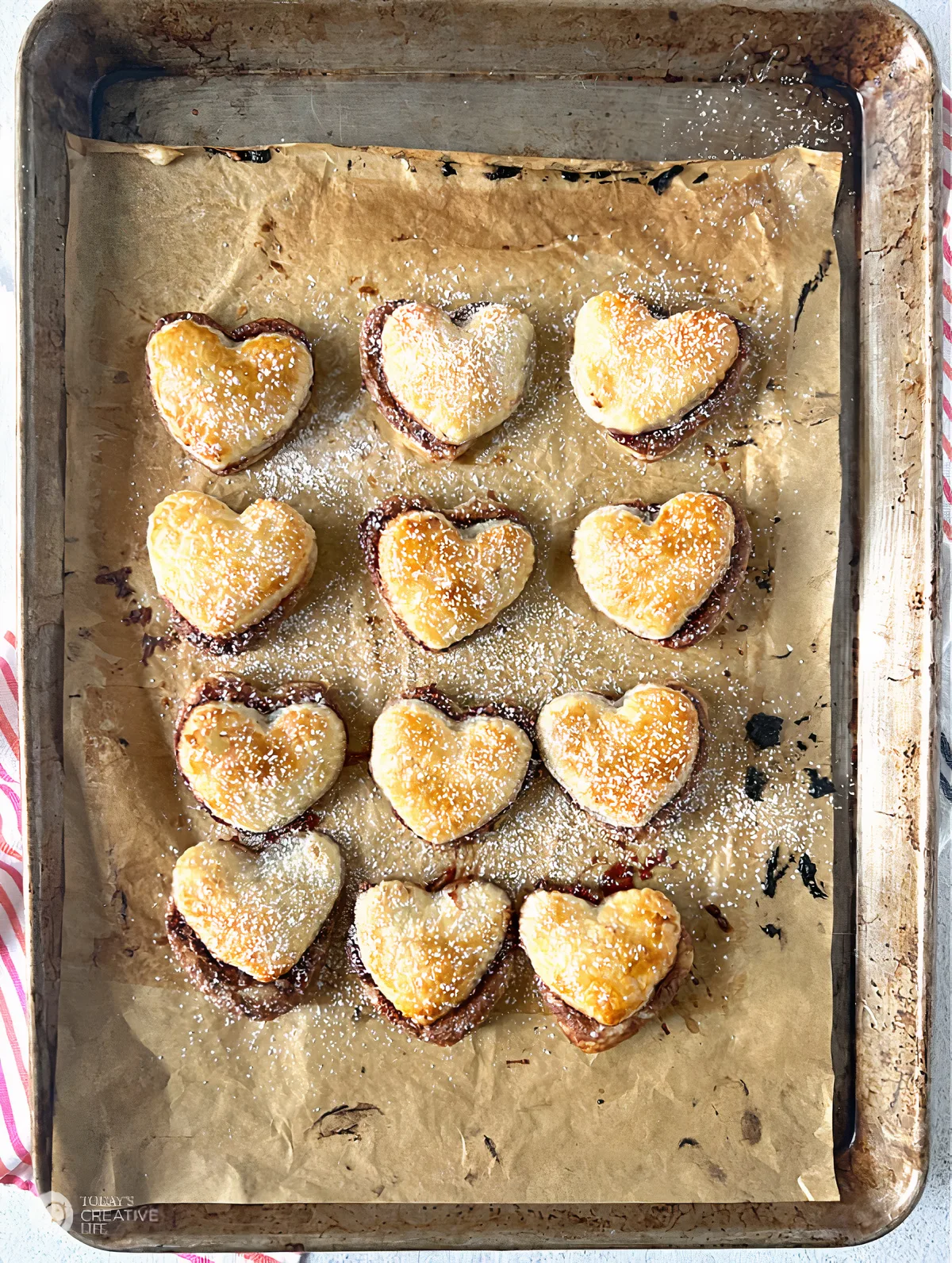 baked hearts