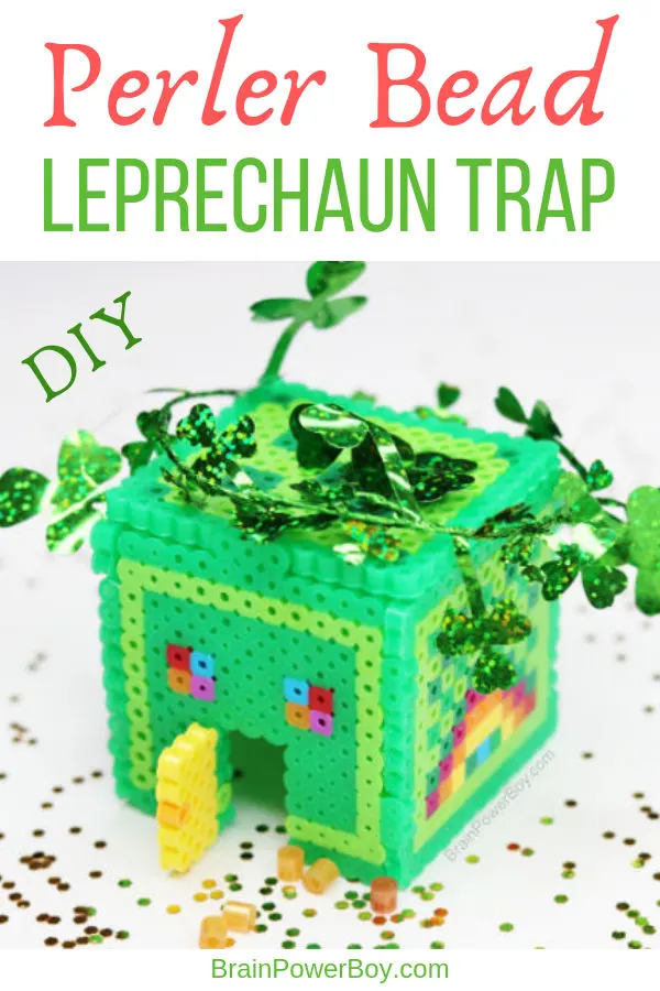 Perler Bead Leprechaun Trap