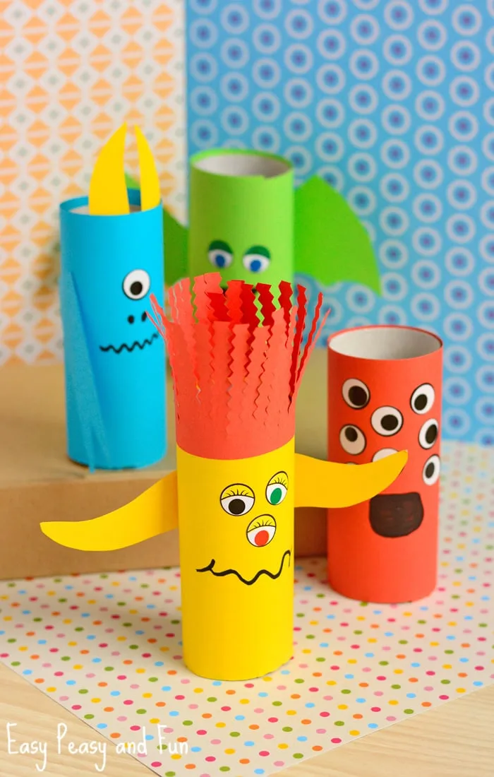 Paper Roll Monsters