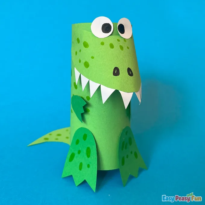 Toilet Paper Roll Dinosaur Craft