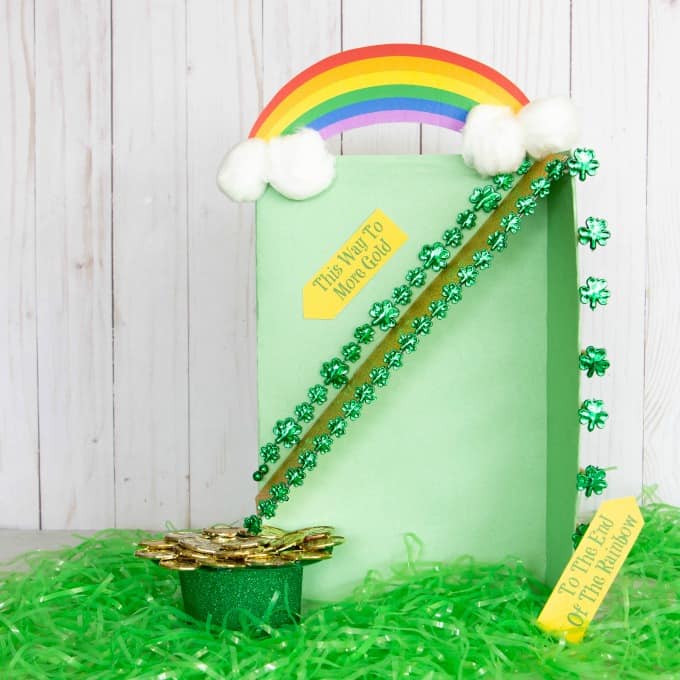 Cereal Box Leprechaun Trap