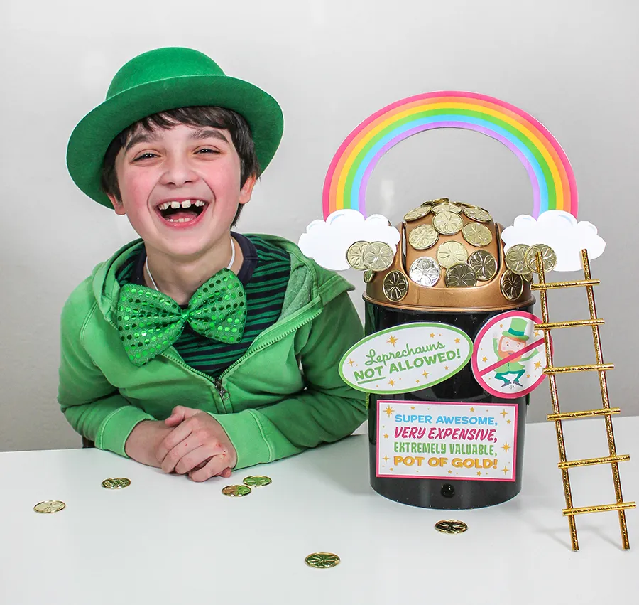 Mini Trash Can Leprechaun Trap