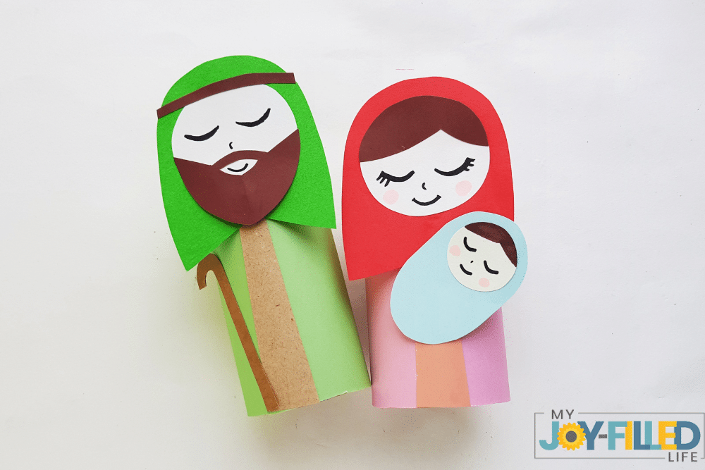 Nativity Cardboard Tube Craft