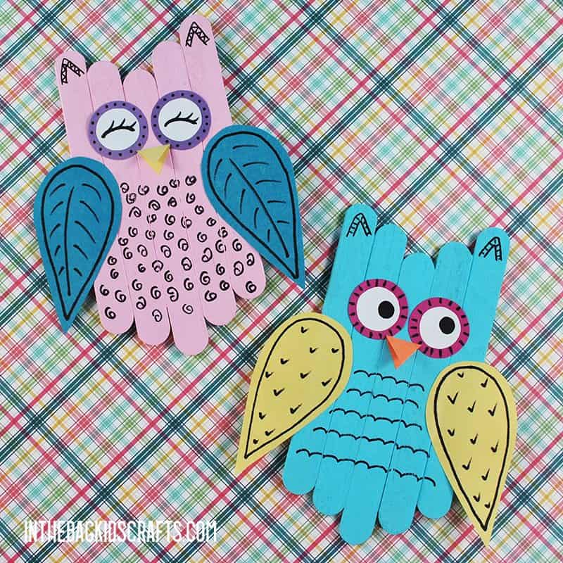 Easy Owl Craft for Preschoolers