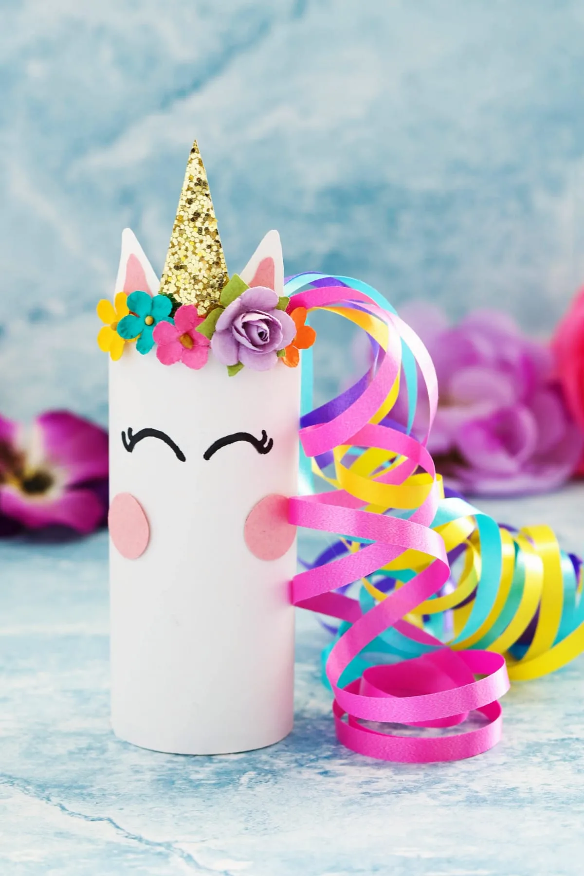 Unicorn Toilet Paper Roll Craft