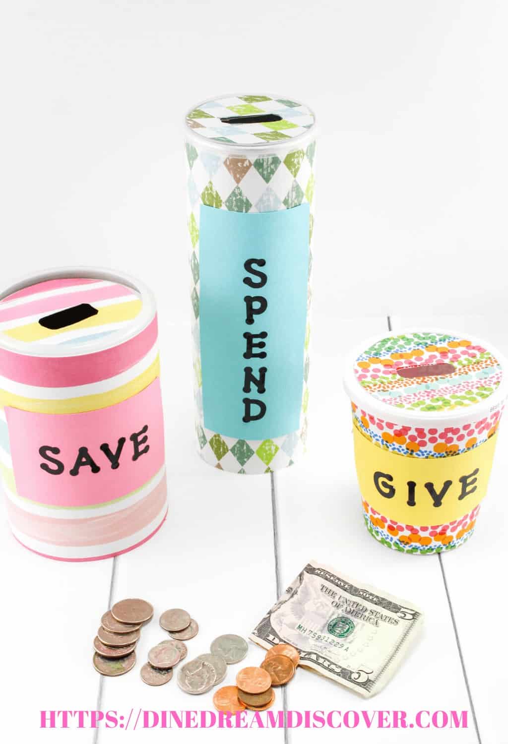 DIY Kids Money Banks