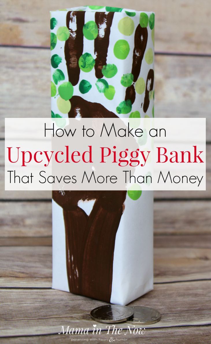 Upcycled Piggy Bank That Saves More Than Money