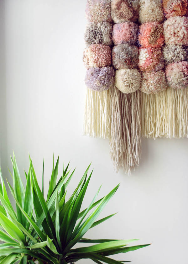 Pom Pom Wall Hanging