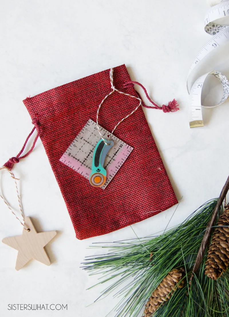 DIY Quilting Tools Sewing Ornament