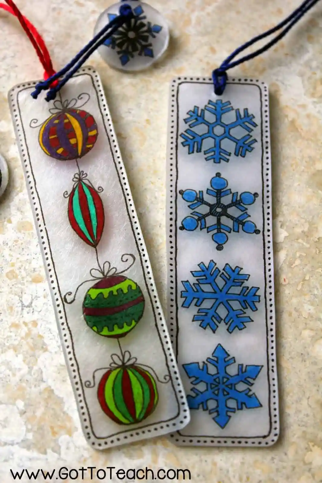 Holiday Bookmark Craft