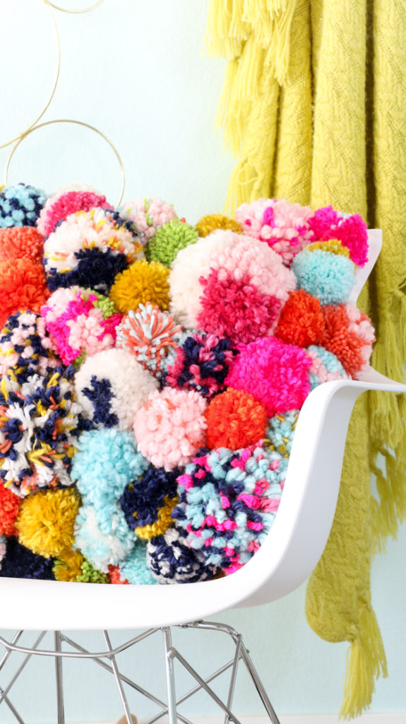 Cozy Pom Pom Pillow